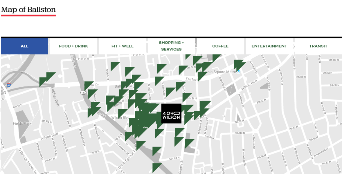 Check Out This Interactive Map of Ballston | Shooshan Company